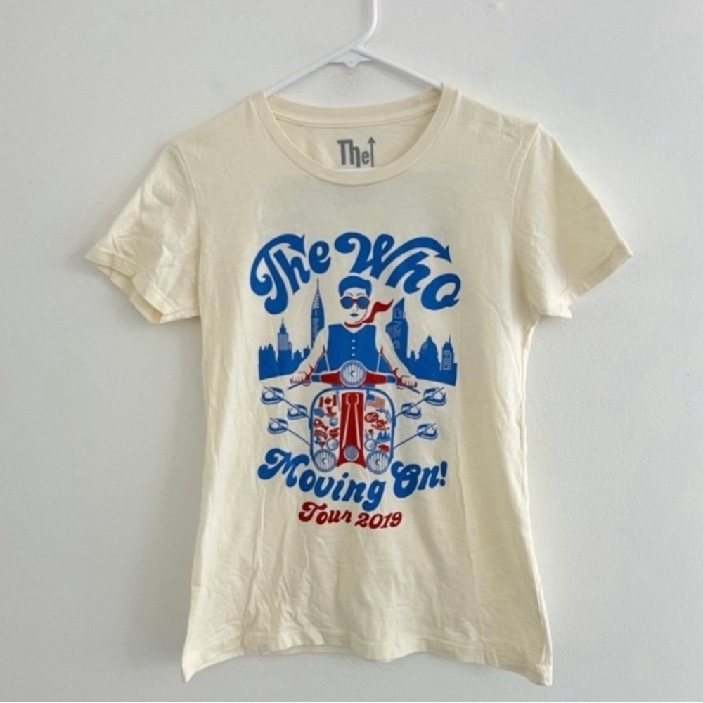 The Who 2019 Moving On Tour Tee Medium